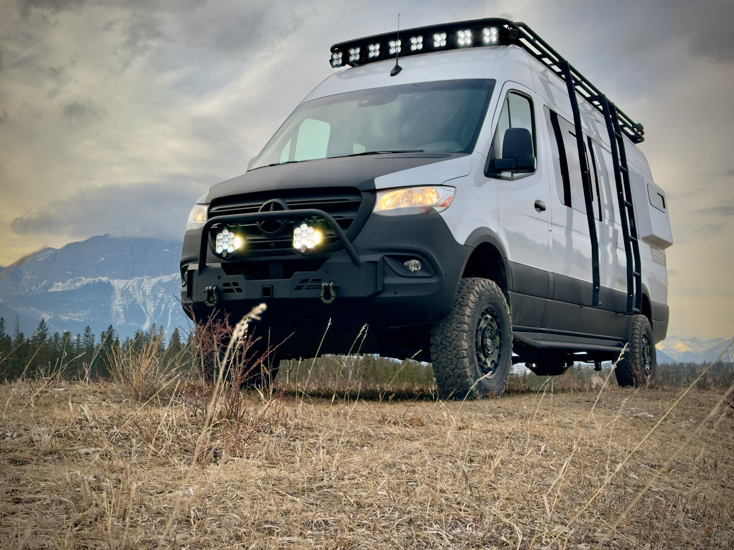 IBEX - Side Ladder High Roof Sprinter Van - 14" - Aluminum
