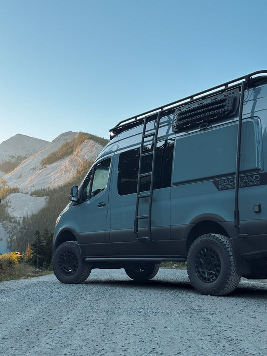 IBEX - Side Ladder High Roof Sprinter Van - 14" - Aluminum