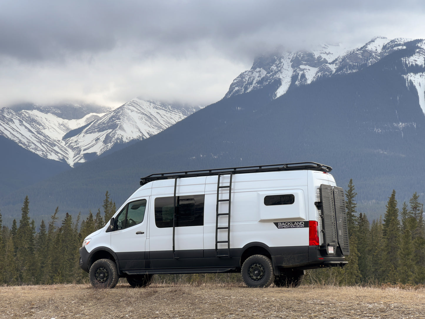 IBEX - Side Ladder High Roof Sprinter Van - 14" - Aluminum