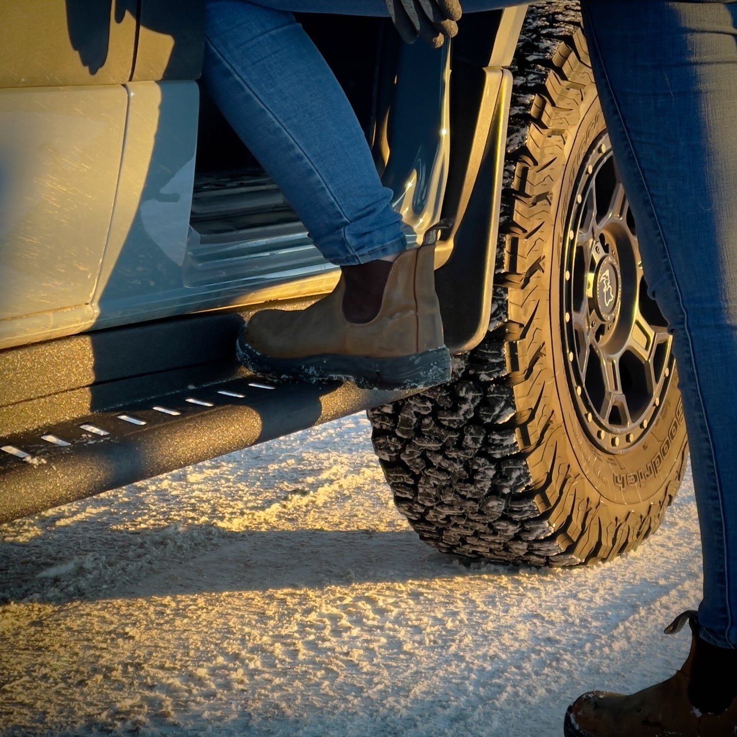 APEX - Rock Sliders / Side Steps - 144 - Drop Down - Steel