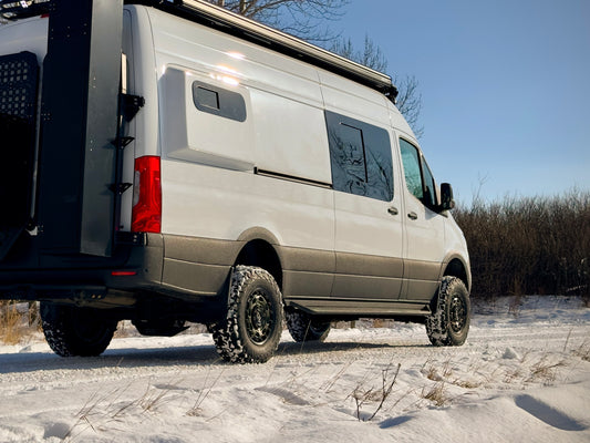 APEX - Rock Sliders / Side Steps - 170 - Drop Down with Shorter Driver Side - Steel