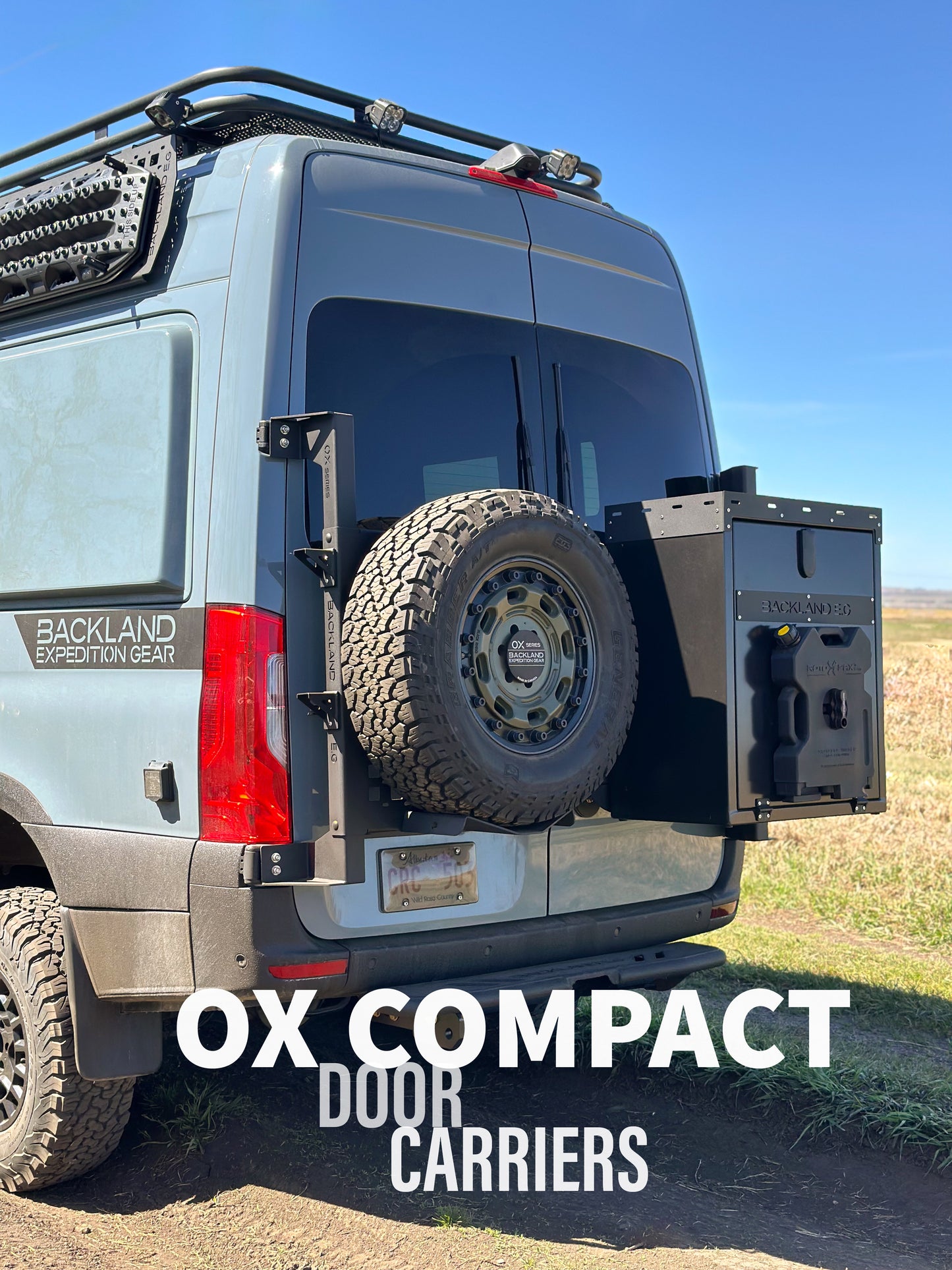 OX Compact Spare Tire Carrier - Pre-order!