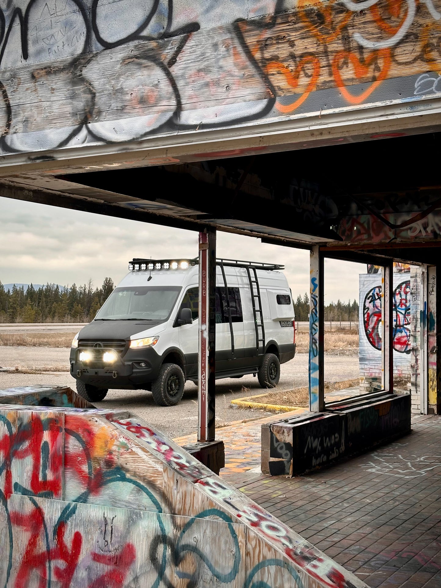 IBEX - Utility Bar High Roof Sprinter Van - Aluminum