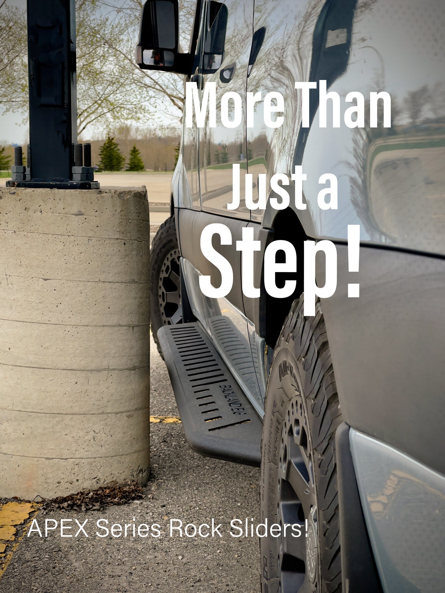 APEX - Rock Sliders / Side Steps - 170 - Regular - Steel