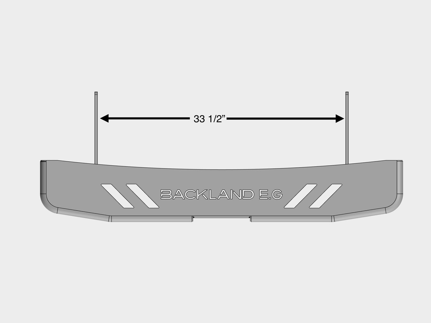 APEX - Rear Step Bumper - Steel
