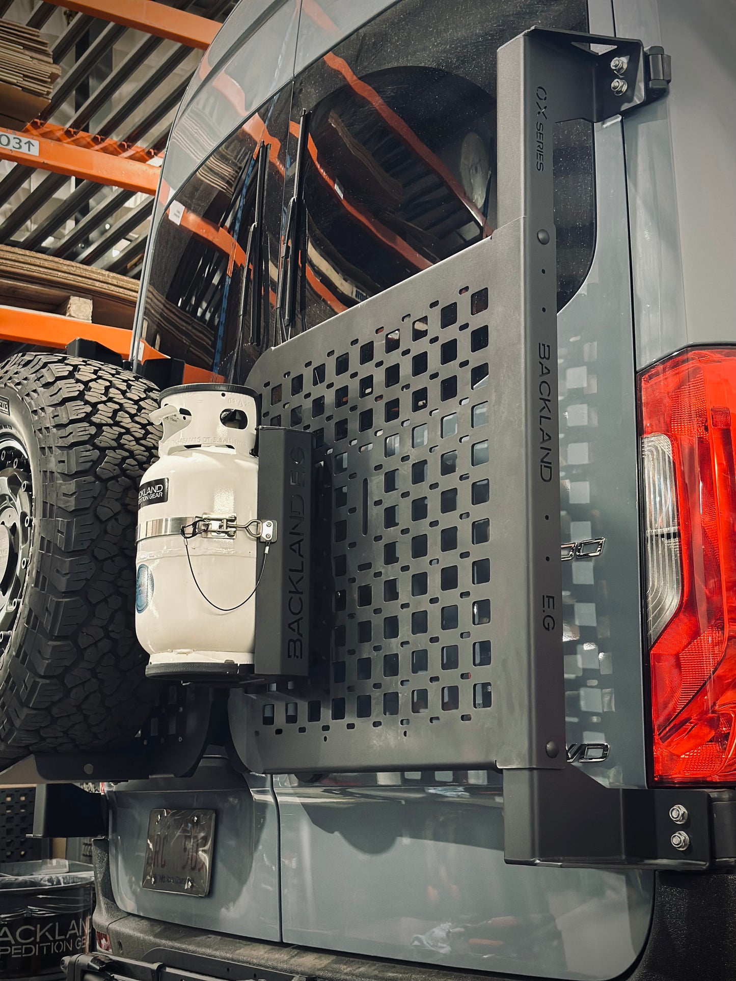 OX Compact Spare Tire Carrier - Pre-order!