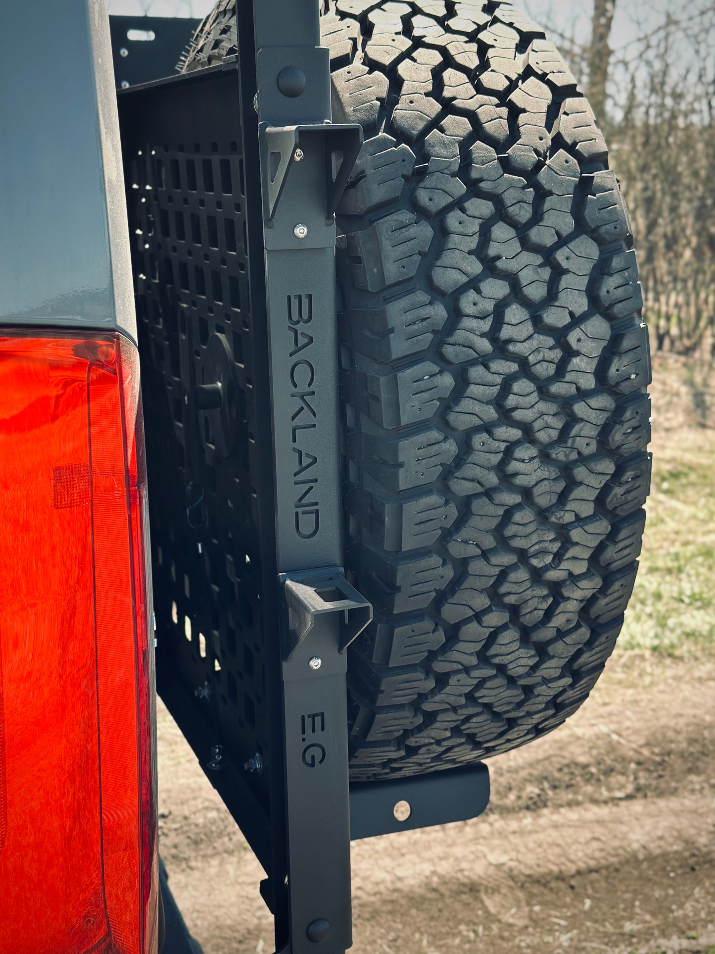 OX Compact Spare Tire Carrier - Pre-order!