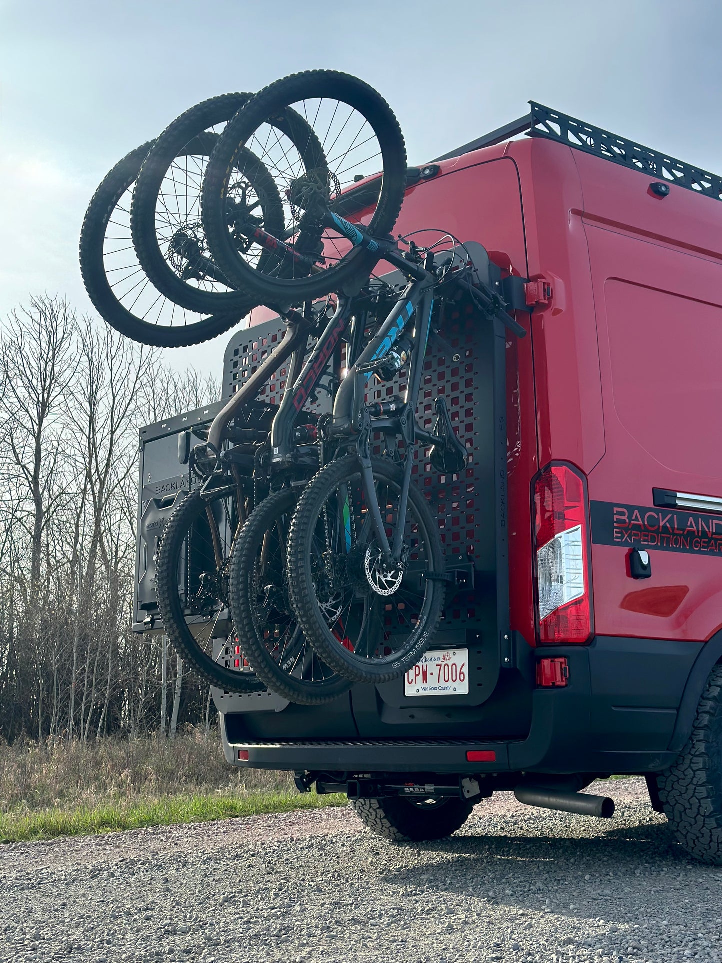 OX Vertical Bike Rack System - up to 3 Bike Mounts (1 Bike Mount Included)