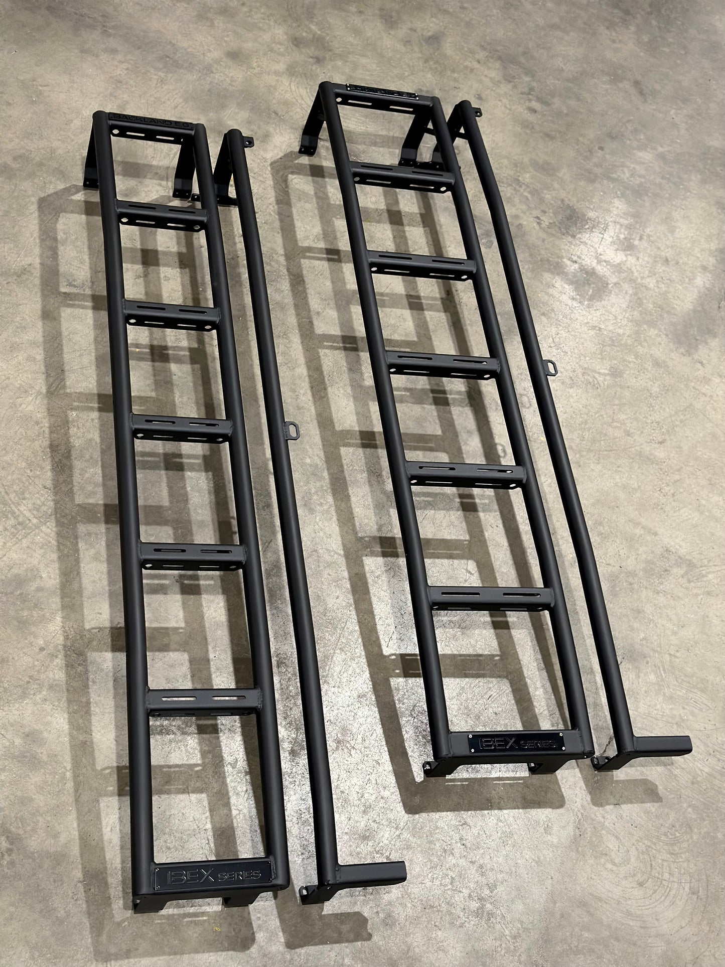 IBEX - Side Ladder V2 - Sprinter Van High Roof 12" Wide - Aluminum