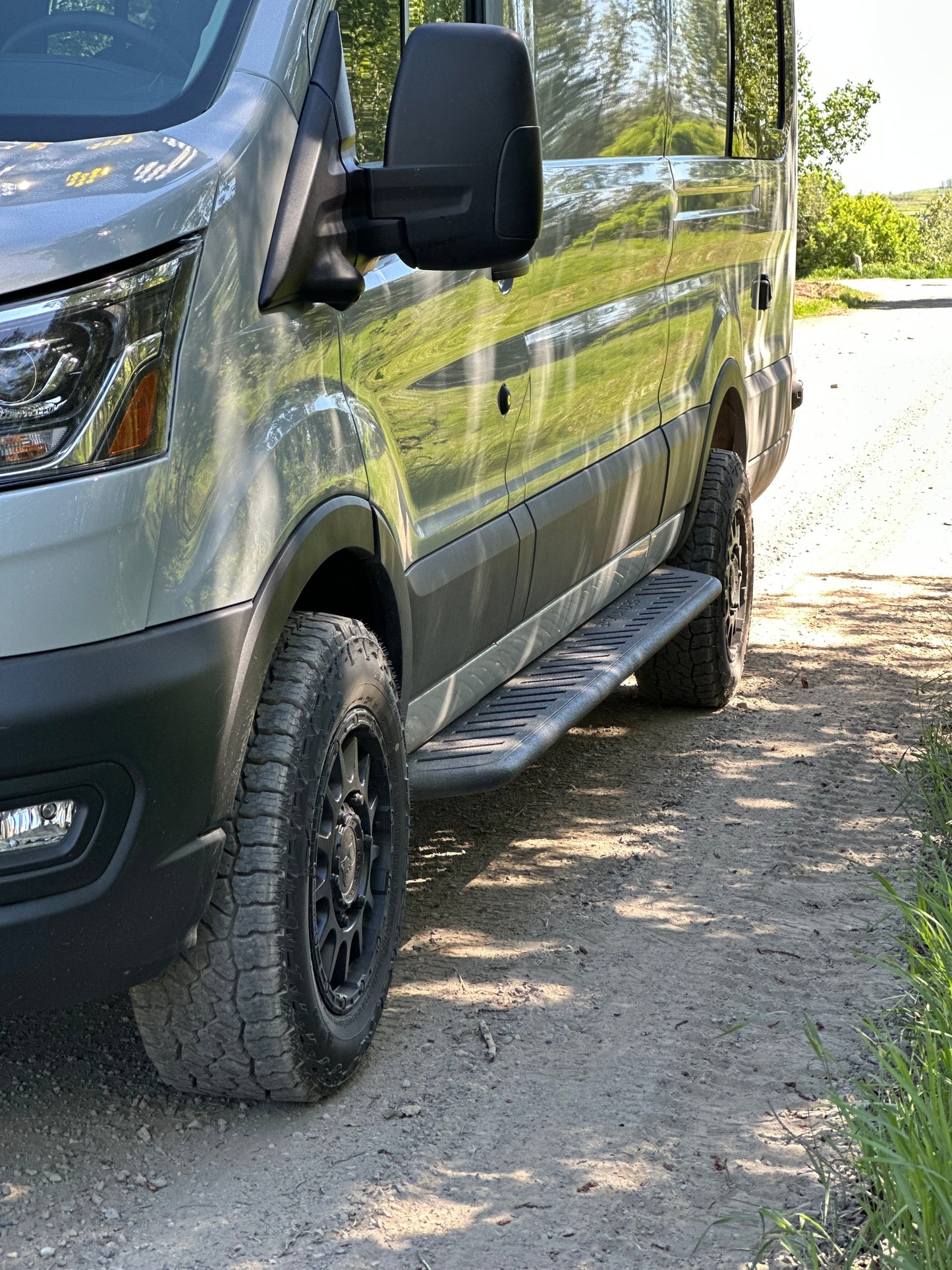 APEX Side Steps Transit Van 148" Wheel Base