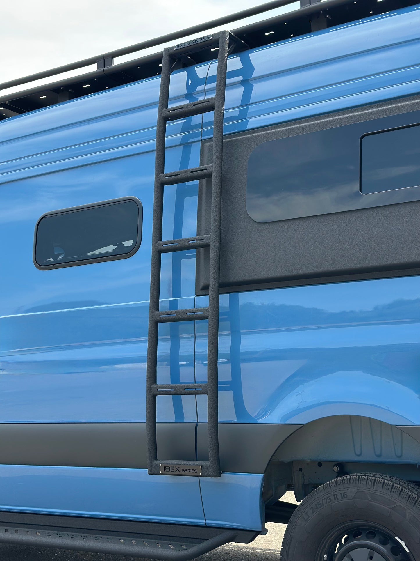 IBEX - Side Ladder High Roof Sprinter Van - 14" - Aluminum