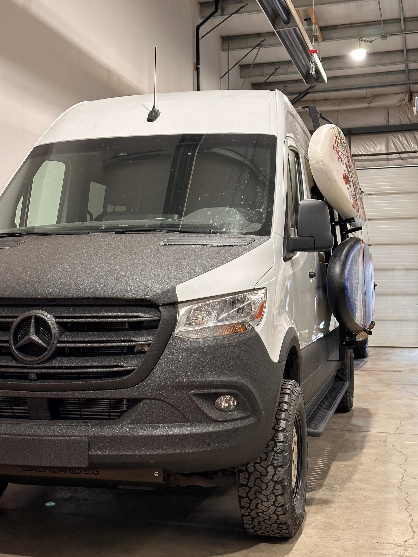 IBEX - Side Ladder High Roof Sprinter Van - 14" - Aluminum