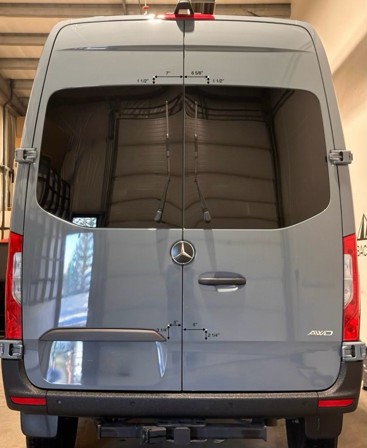 OX - Rear Door Carrier - Sprinter