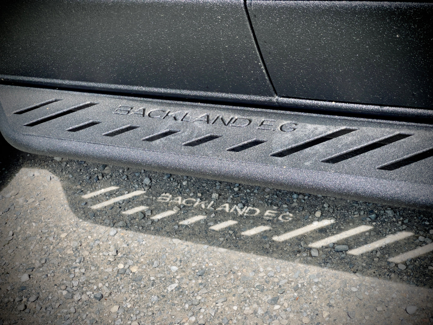 APEX - Rock Sliders / Side Steps - 170 - Regular - Steel - Short Driver Side
