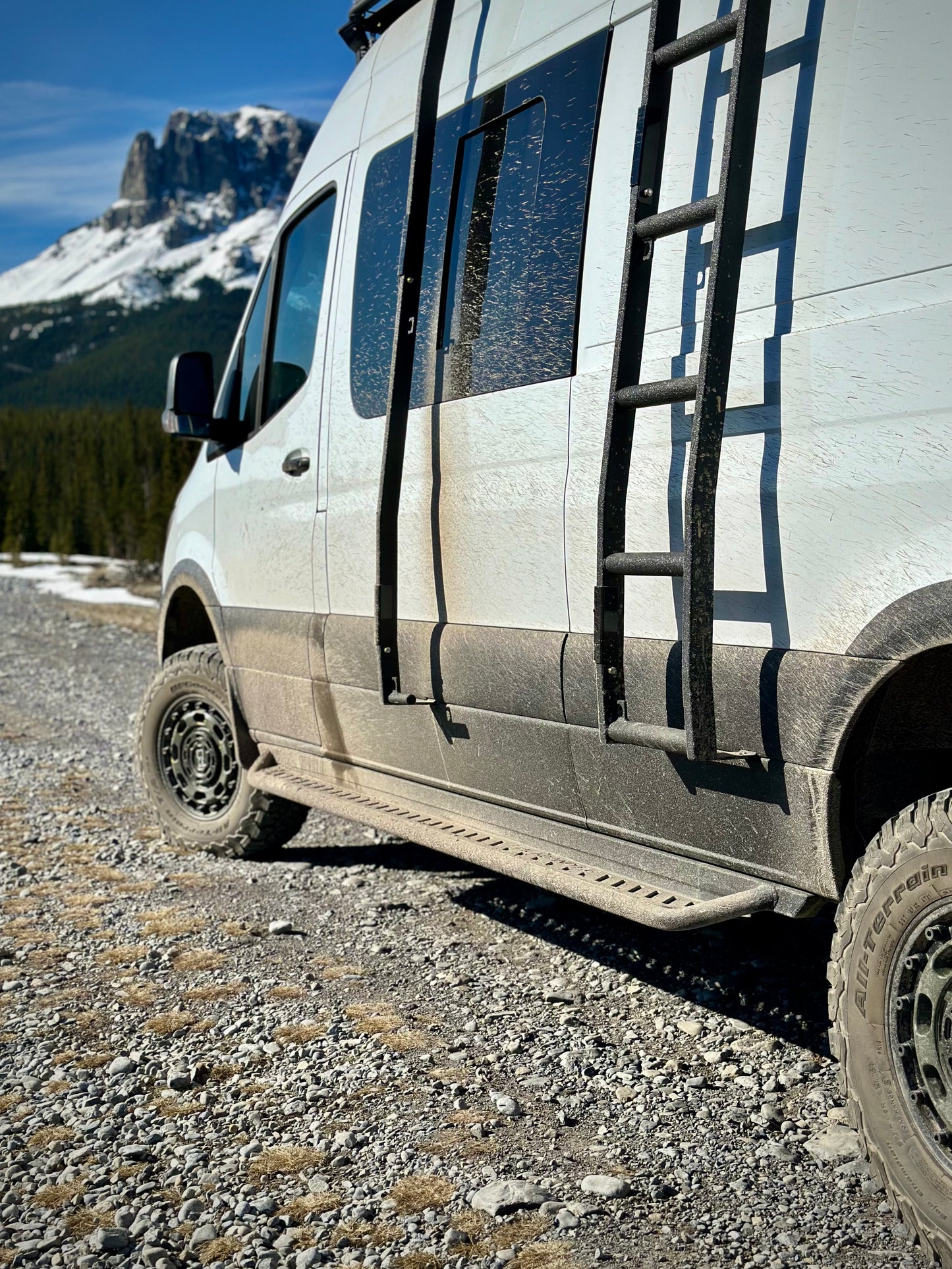 APEX - Side Steps - 170 - Drop Down - Aluminum