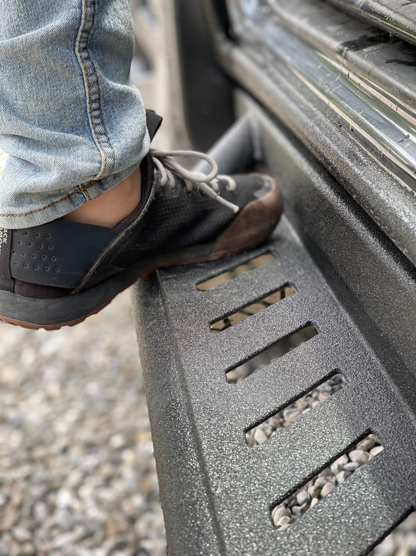 APEX - Rock Sliders / Side Steps - 144 - Drop Down - Steel