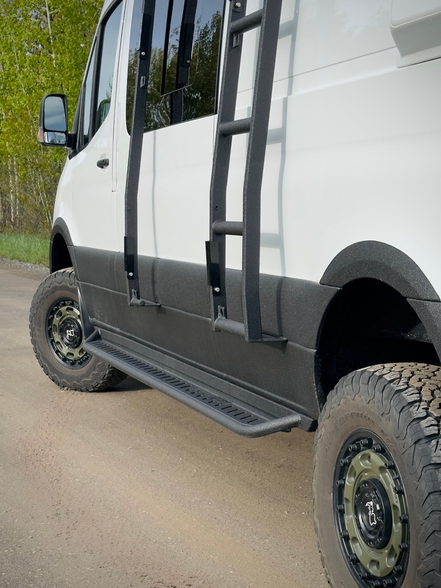 APEX - Rock Sliders / Side Steps - 170 - Drop Down - Steel