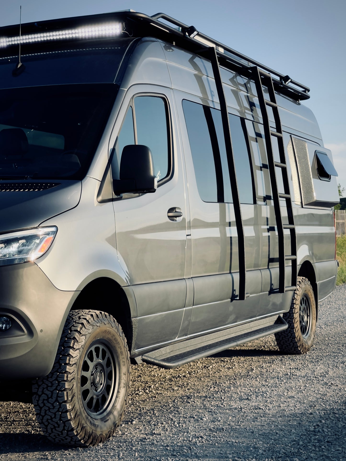 IBEX Series Utility Bar High Roof Sprinter Van - Steel V1