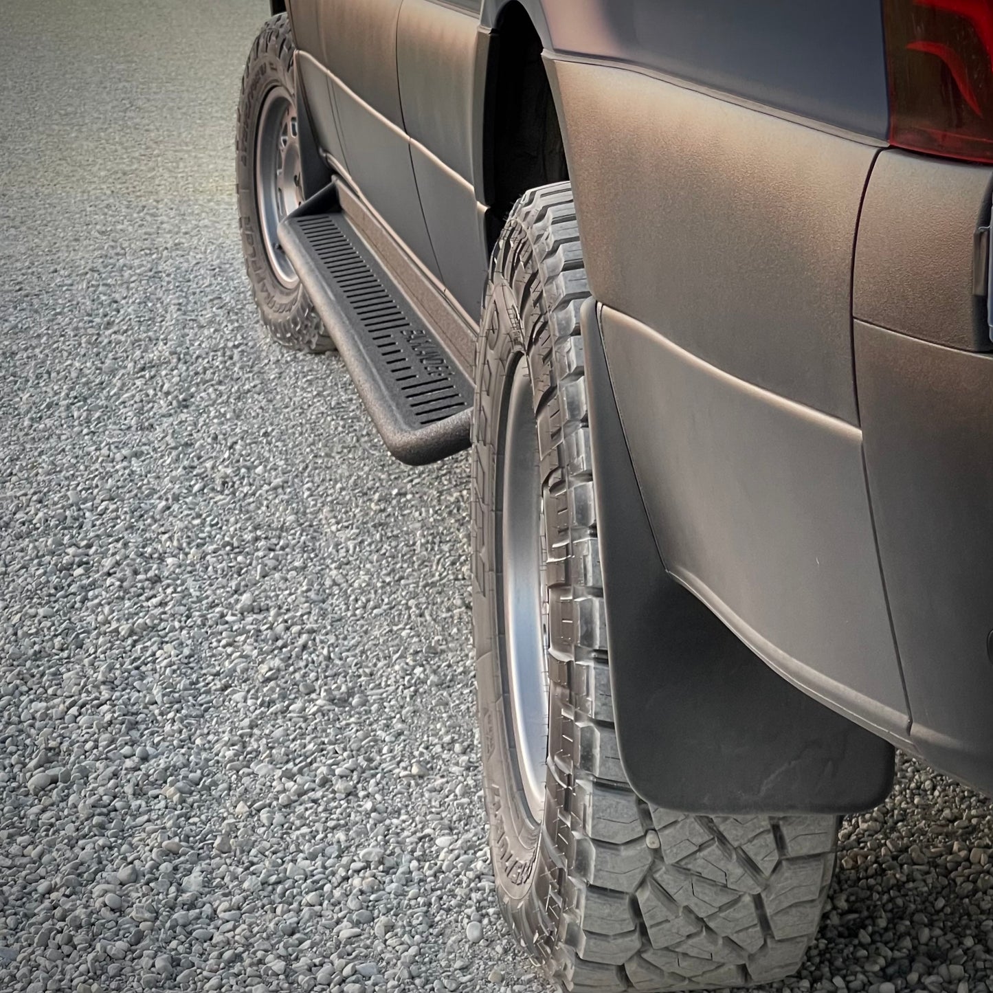 APEX - Rock Sliders / Side Steps - 170 - Drop Down - Steel