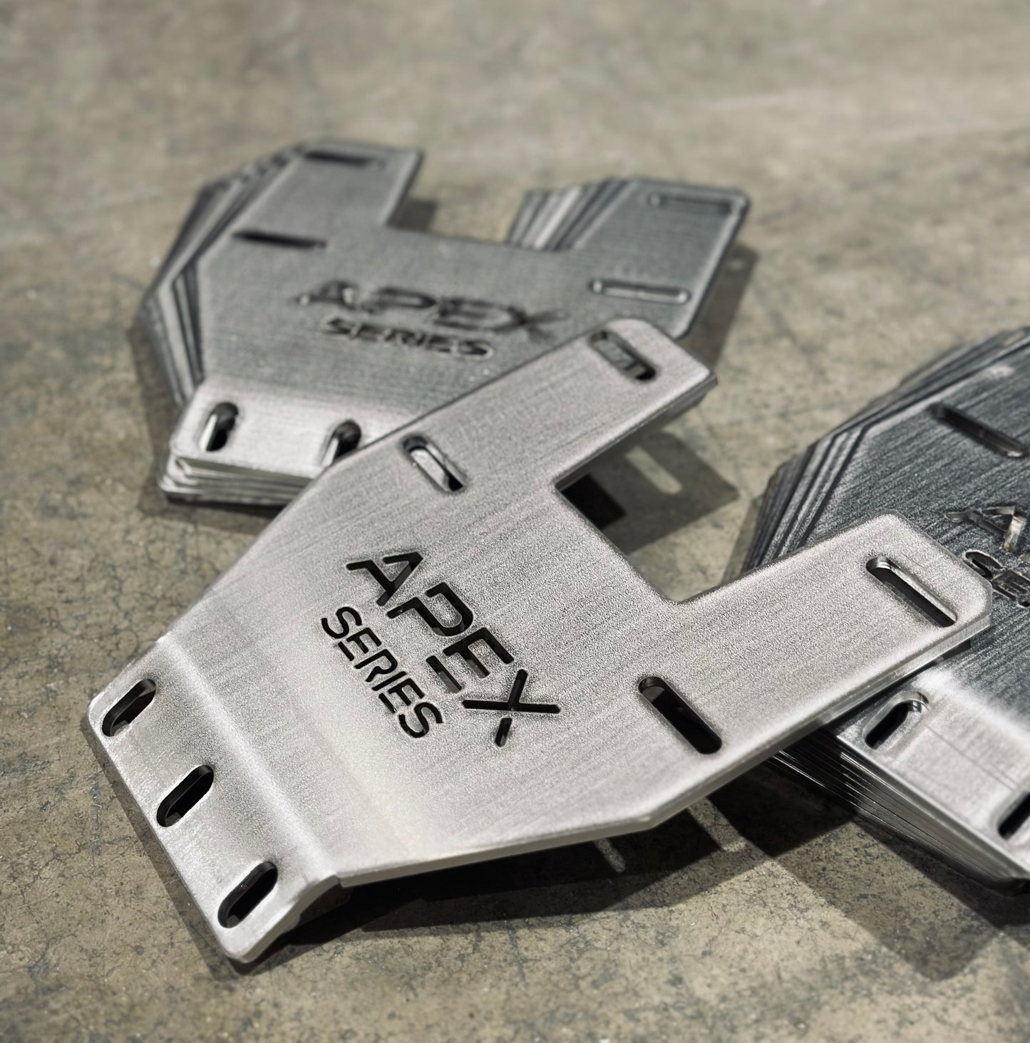 APEX - Rock Sliders / Side Steps - 144 - Drop Down - Steel
