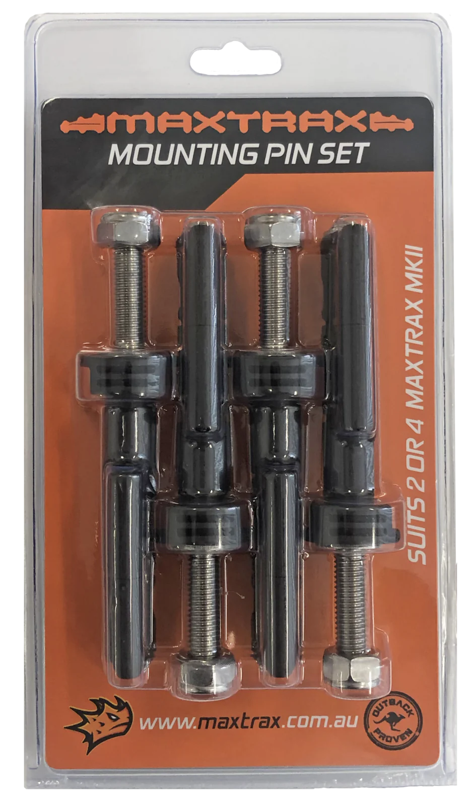 MAXTRAX - MKII Mounting Pin Set - 17MM