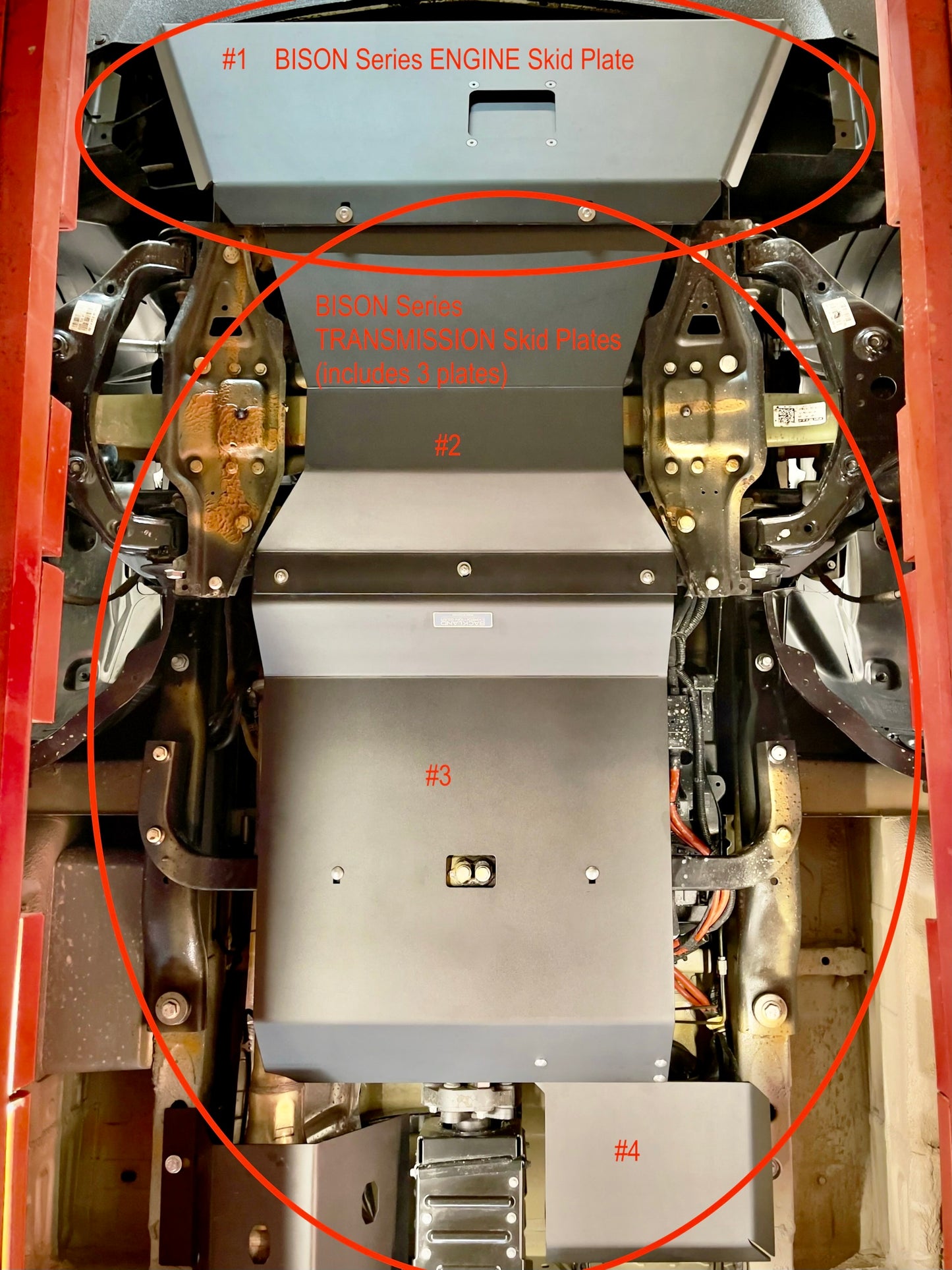 BISON - Transmission Skid Plates System - AWD Sprinter