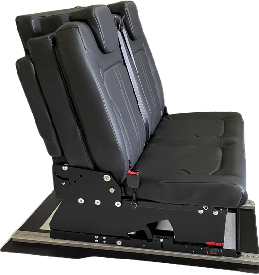 VANEQUIPPED - SafeTrack Seatbed 2-Seater