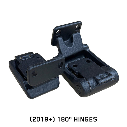 Mercedes Benz: 180º Hinges - Required for installing our OX Rear Door Carrier / Compact Carrier