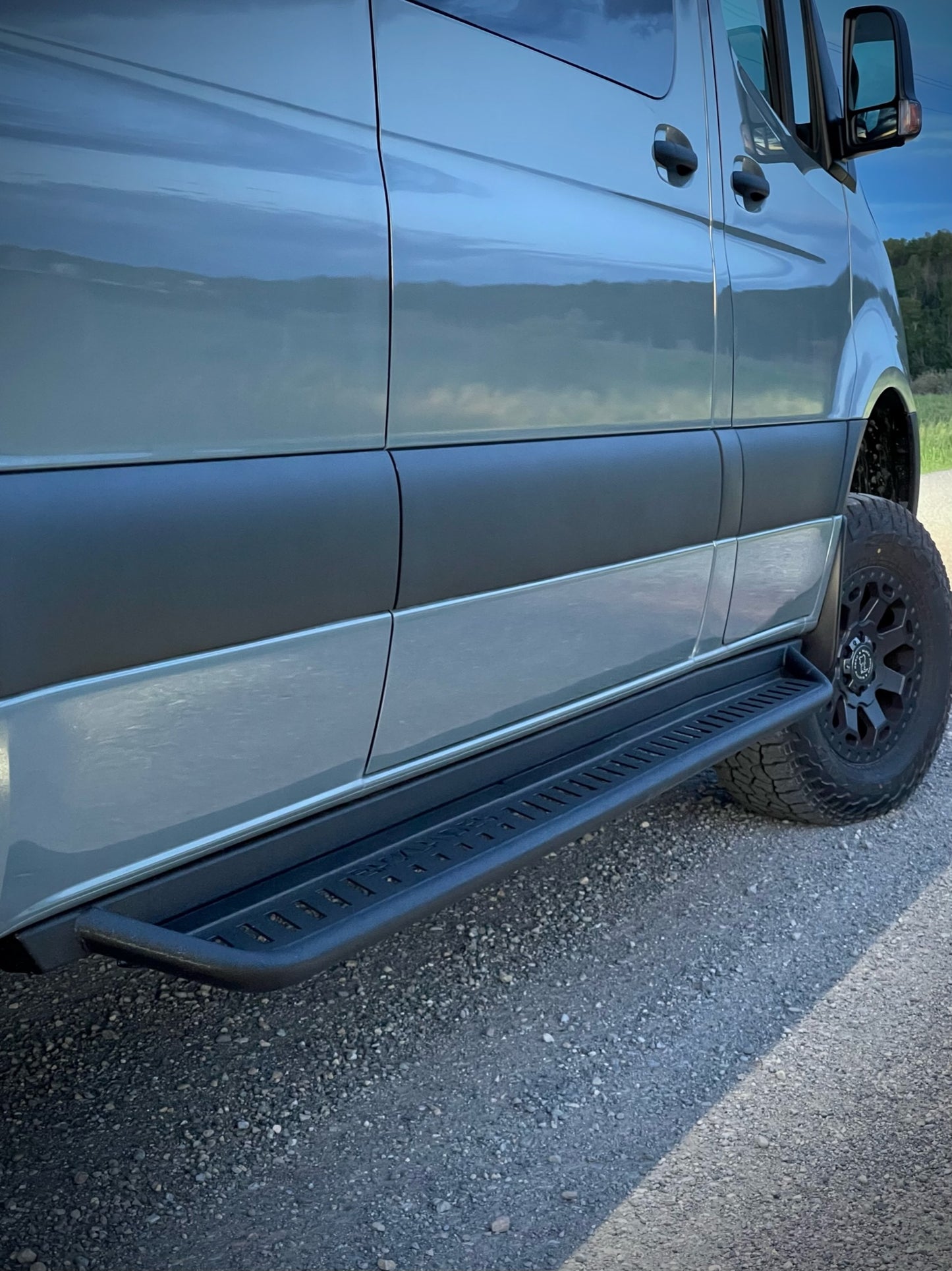 APEX - Rock Sliders / Side Steps - 170 - Drop Down - Steel