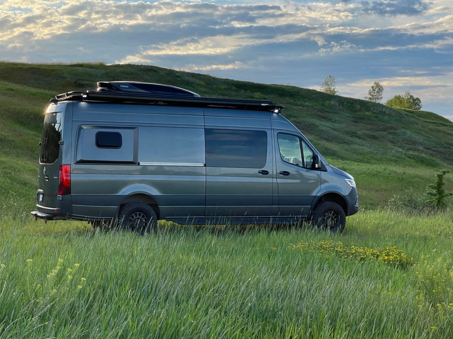 Van with ClimateCore Pods for extended depth.