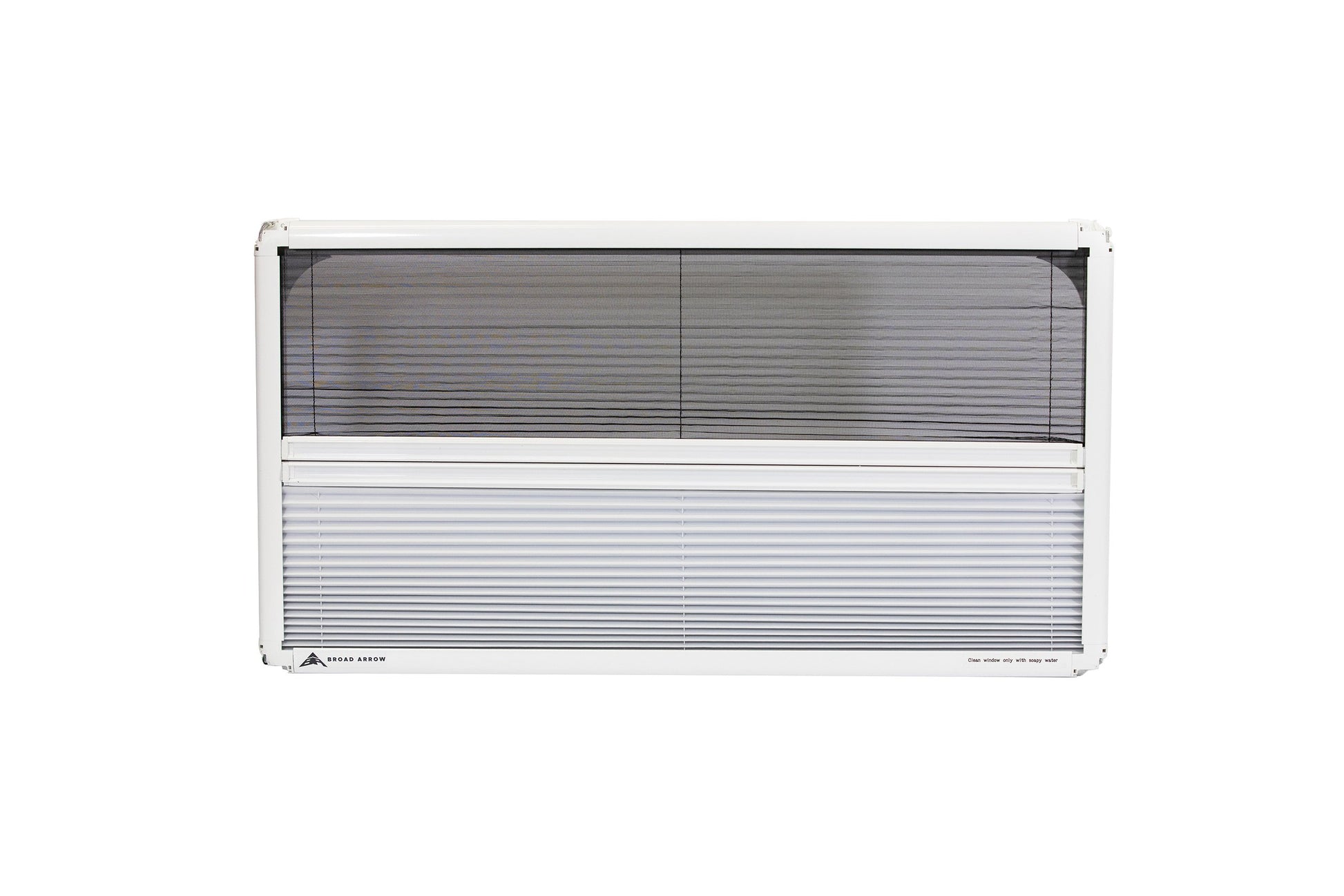 Dual-pane acrylic window