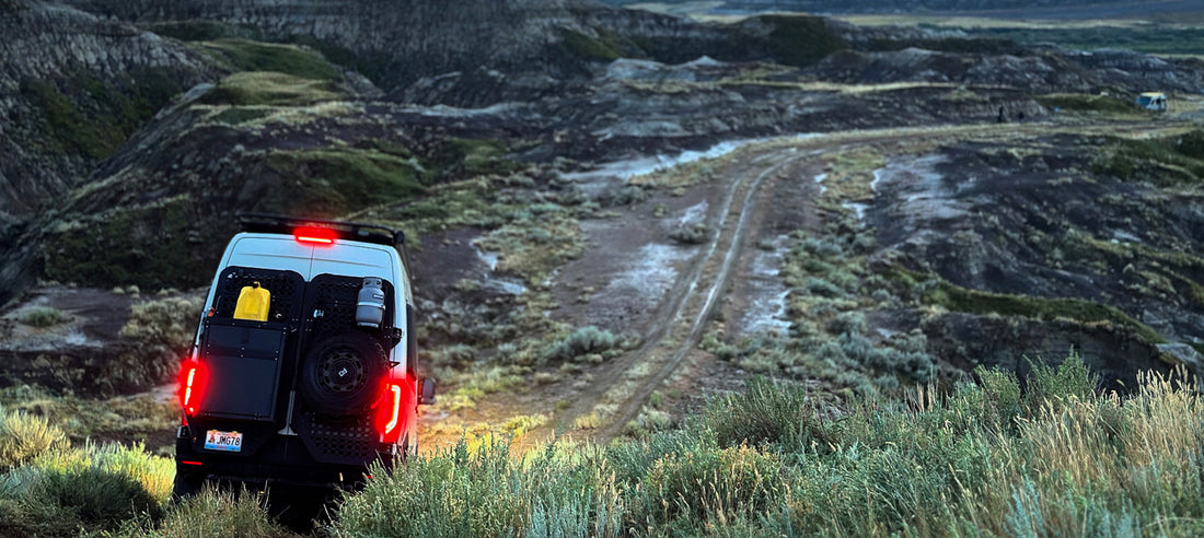 Overlanding in Alberta's Badlands