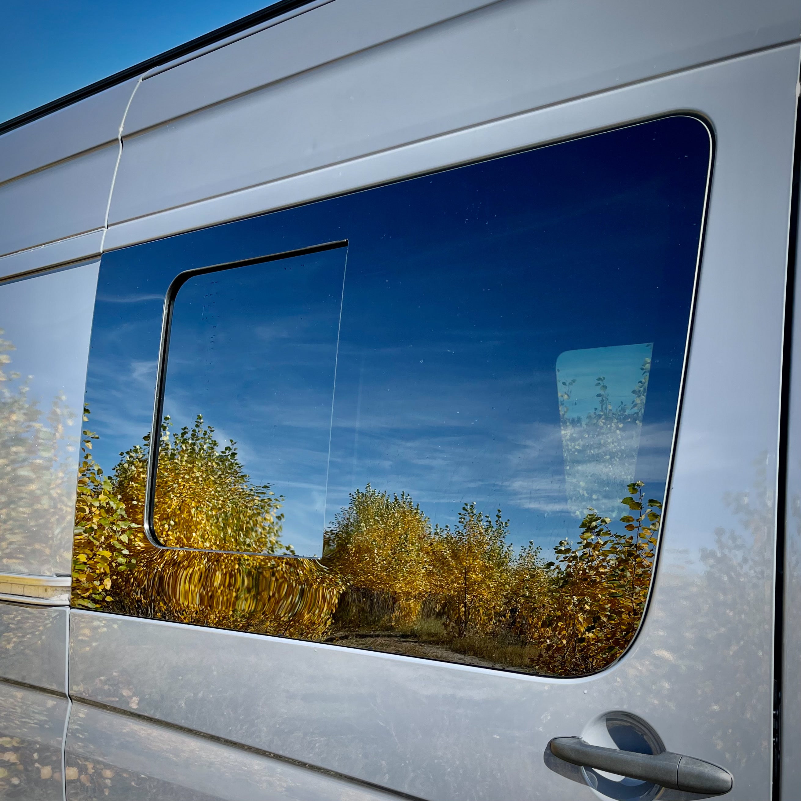 Ama Window Sprinter Custom Van Windows- AMA Slider OEM Style | Backland Expedition Gear