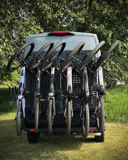 OX - Vertical Bike Rack System - up to 3 Bike Mounts (1 Bike Mount Included)