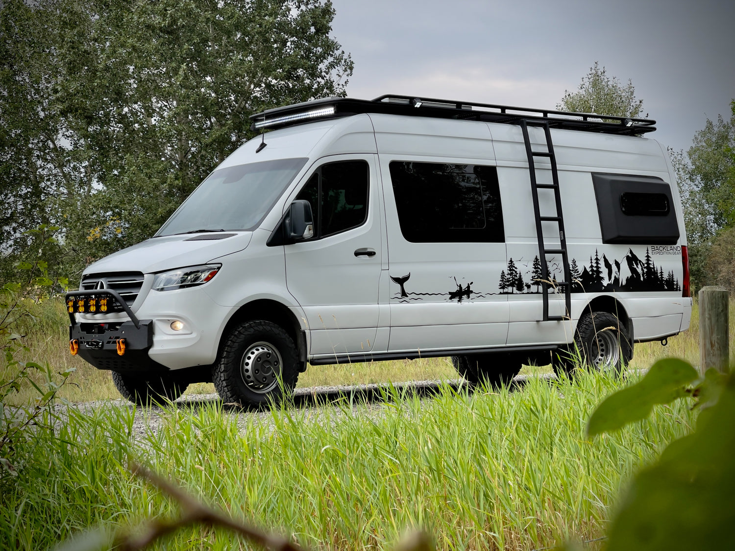 IBEX Series Side Ladder High Roof Sprinter Van - Steel