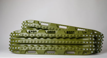 Recovery Traction Boards - ActionTrax Metal Teeth OD Green 