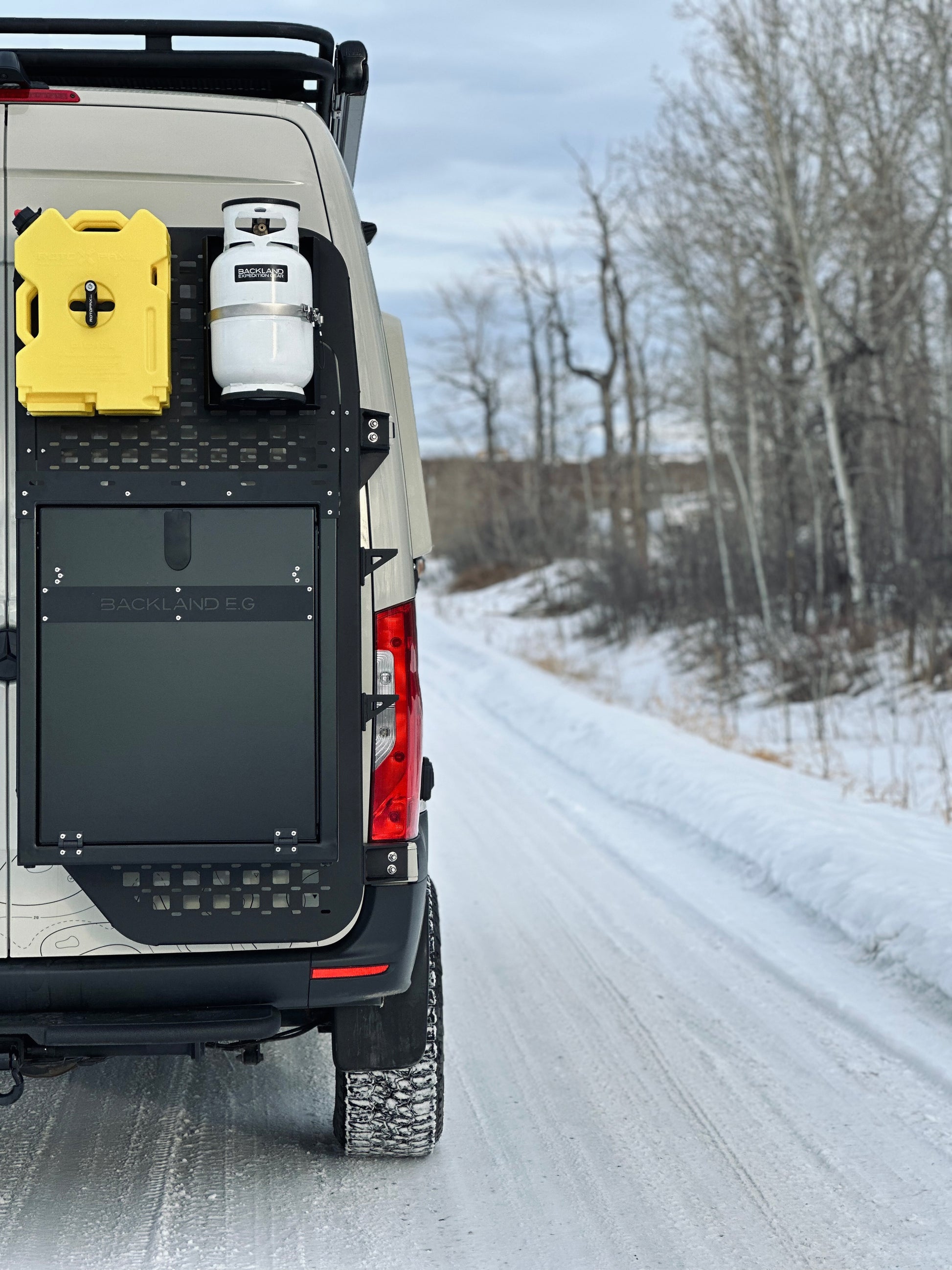 backland expedition gear Sprinter Van Storage - OX Box