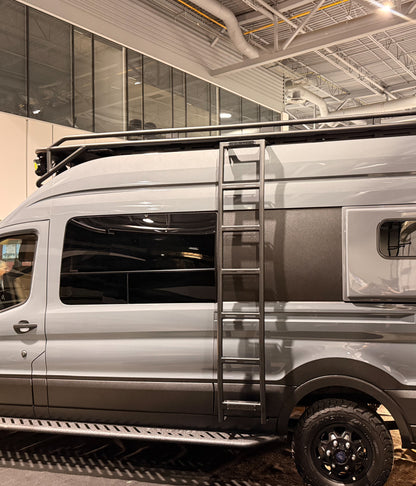 IBEX: Side Ladder V2 - Transit Van High Roof - 14" - Aluminum - Pre-Order!