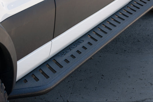 APEX - Side Steps - Transit Van 148" WB - Regular - Aluminum