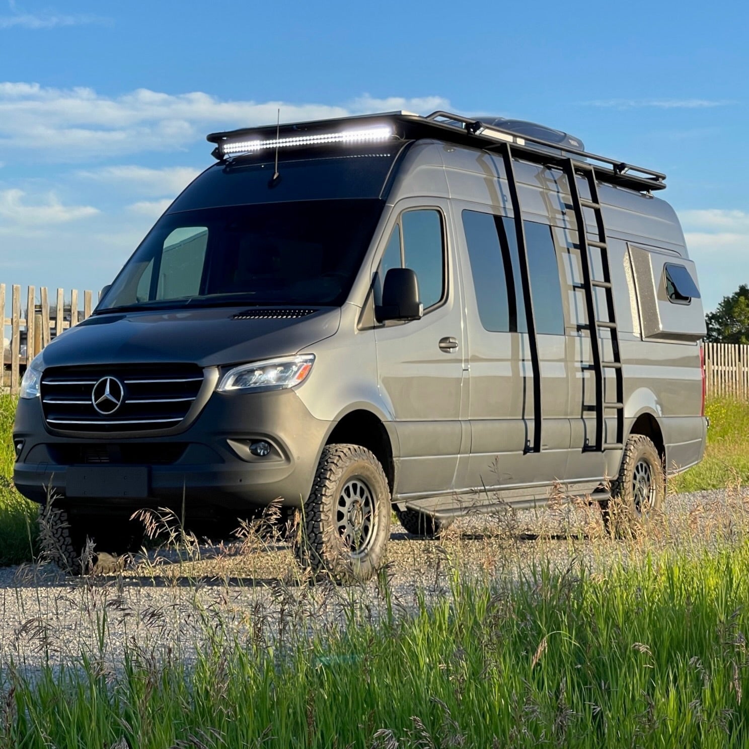 Mercedes benz sprinter online roof rack