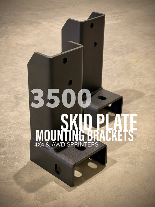 BISON Series Engine Skid Plate Mounting Brackets - 3500