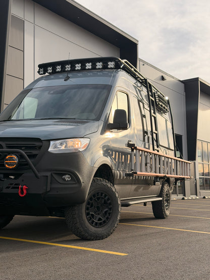 IBEX - Side Ladder High Roof Sprinter Van - 14" - Aluminum