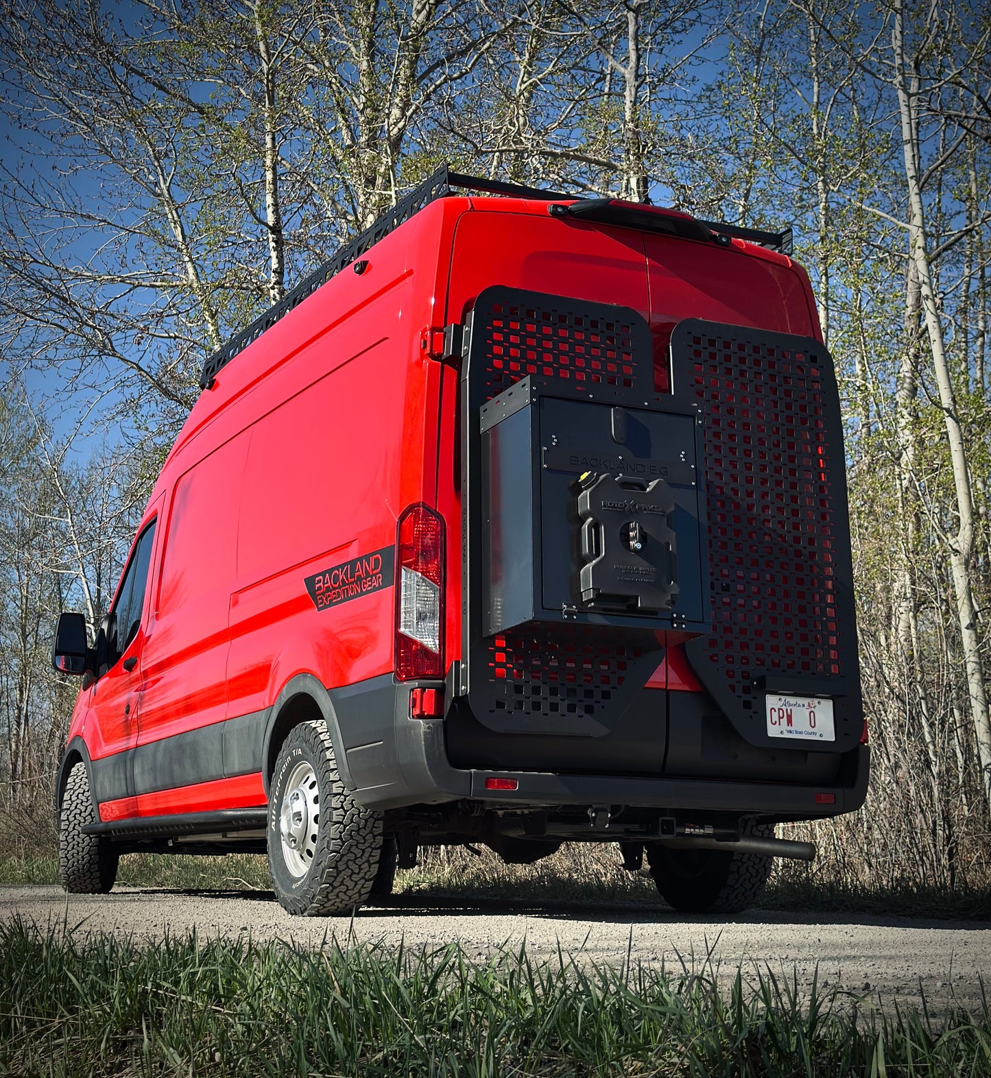OX - Rear Door Carrier - Ford Transit