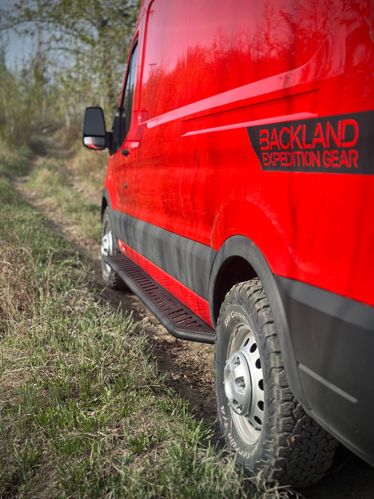 APEX Side Steps Transit Van 148" Wheel Base