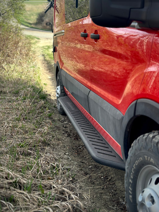 APEX - Rock Sliders - Transit Van 148" WB - Regular - Steel