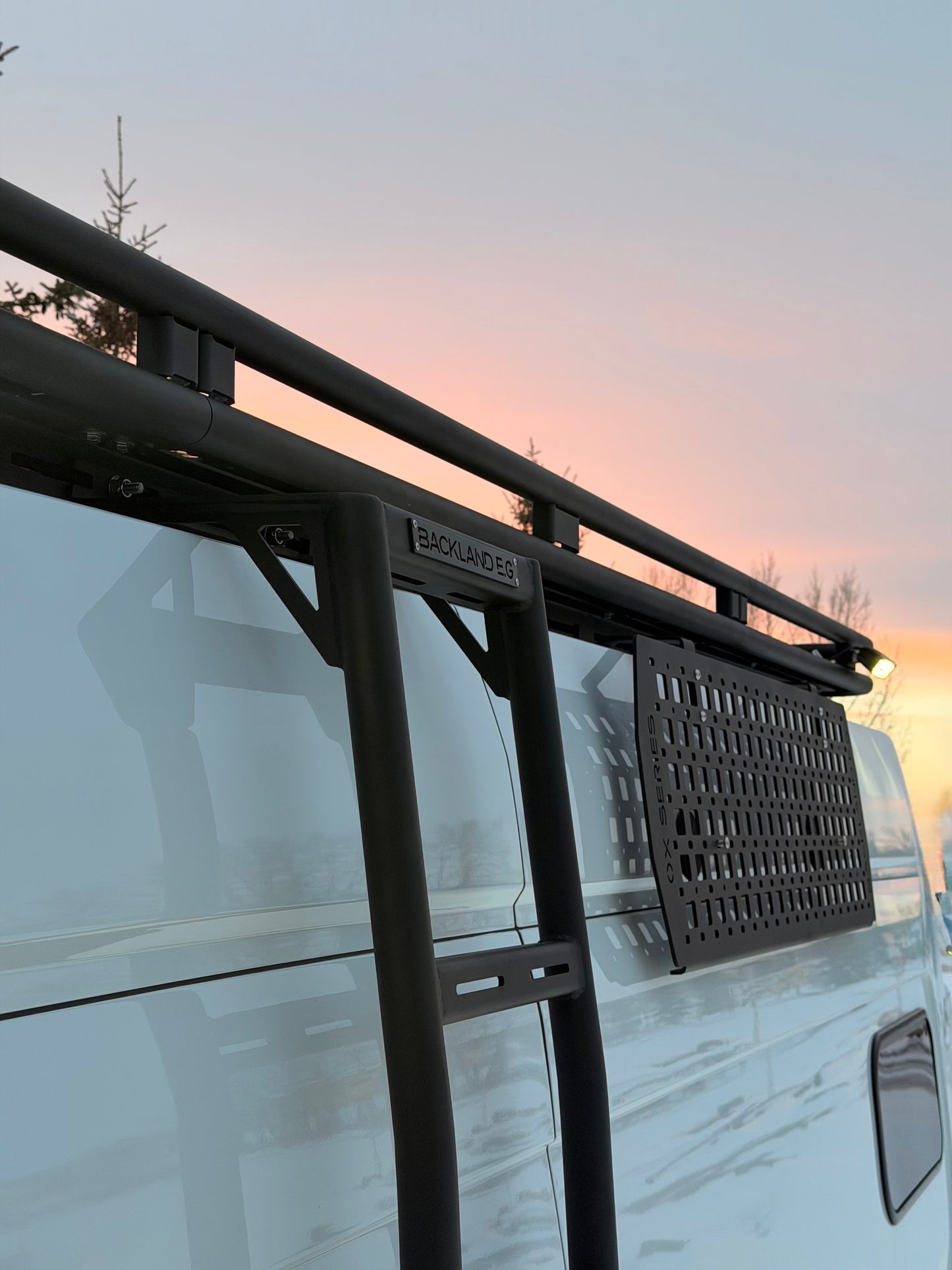 IBEX: Side Ladder V2 - Transit Van High Roof - 14" - Aluminum - Pre-Order!