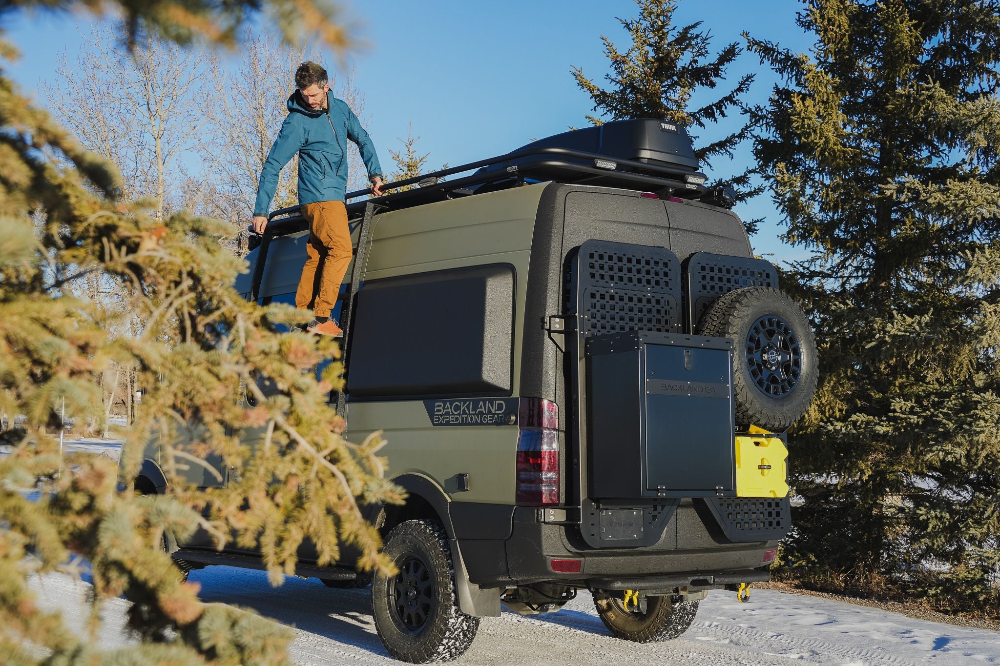 ClimateCore Insulated PODS Sprinter 144 Extended Depth | Backland 