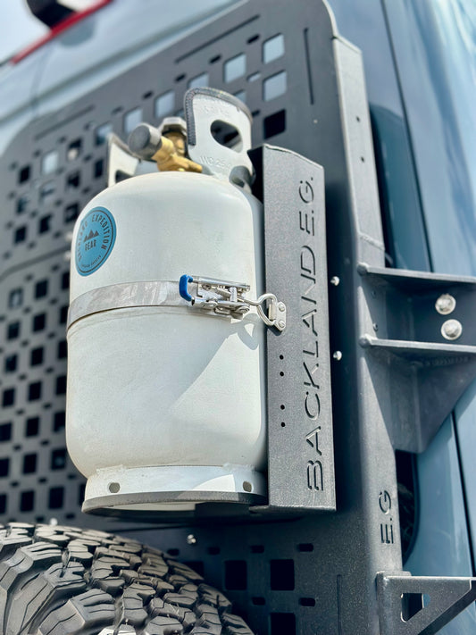 Propane Tank Van Rack Backland Expedition Gear | High Quality Sprinter Van Products