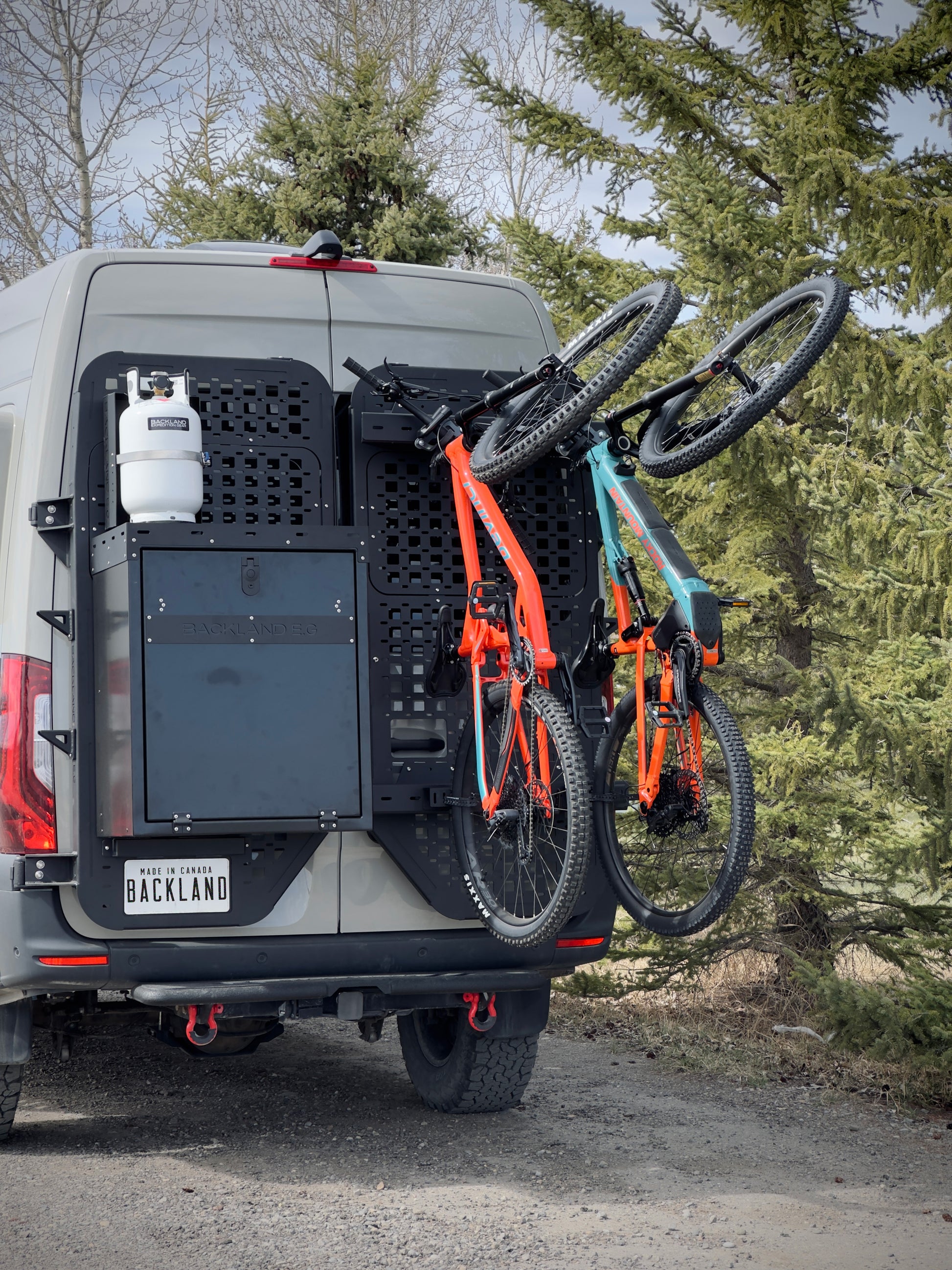 backland expedition gear Sprinter Van Storage - OX Box
