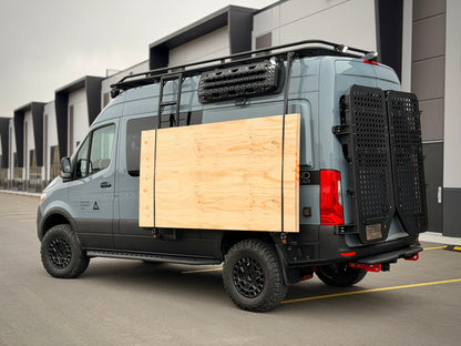 IBEX - Side Ladder High Roof Sprinter Van - 14" - Aluminum